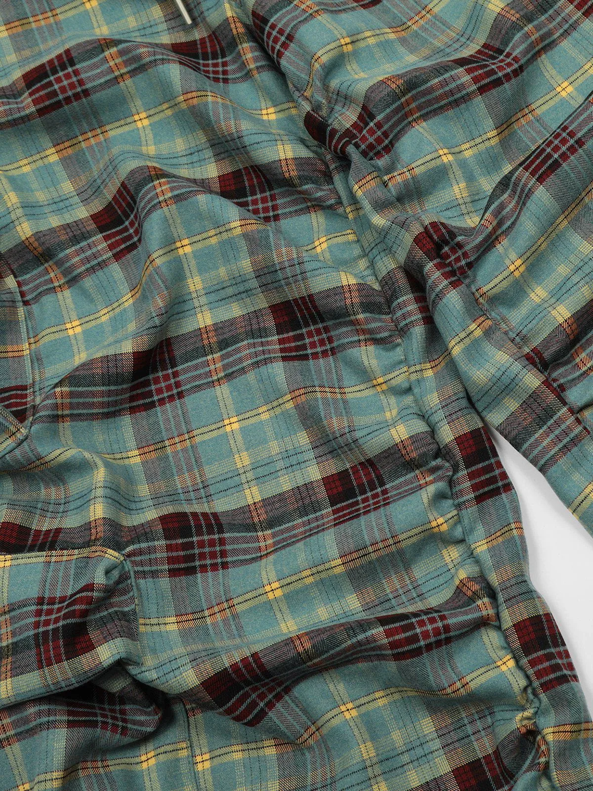 Aelfric Eden Plaid Multi Pocket Cargo Pants