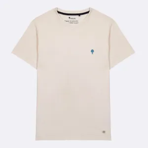 Arcy Basic Cotton T-Shirt | Ecru