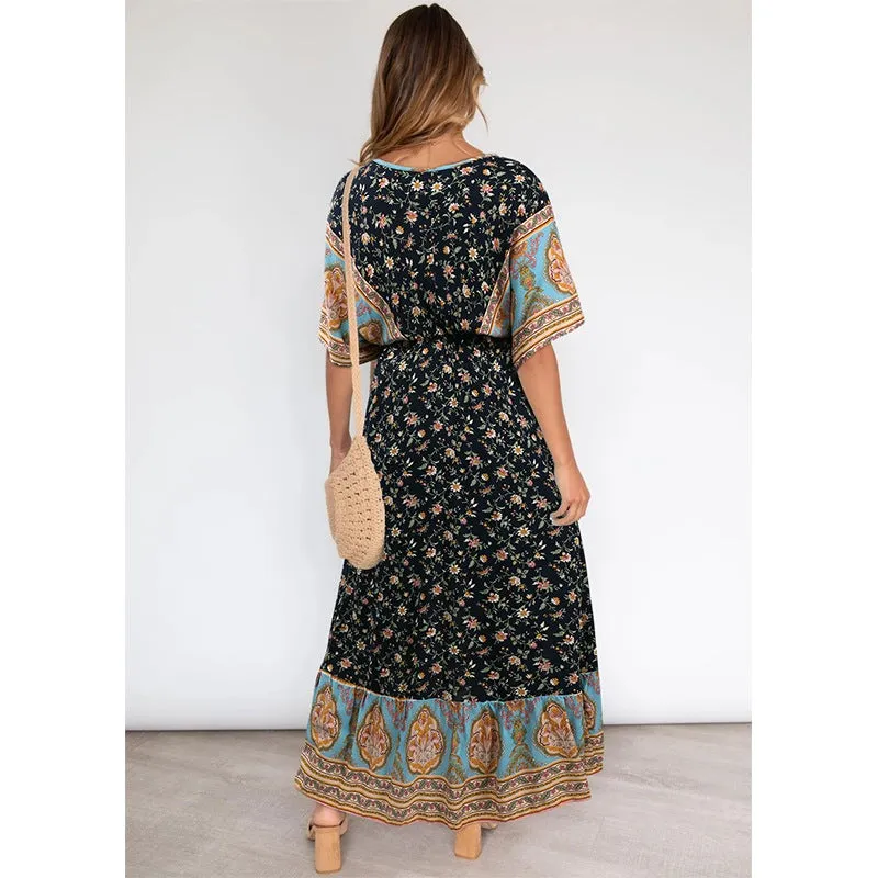 Back to Your Roots Maxi Dress