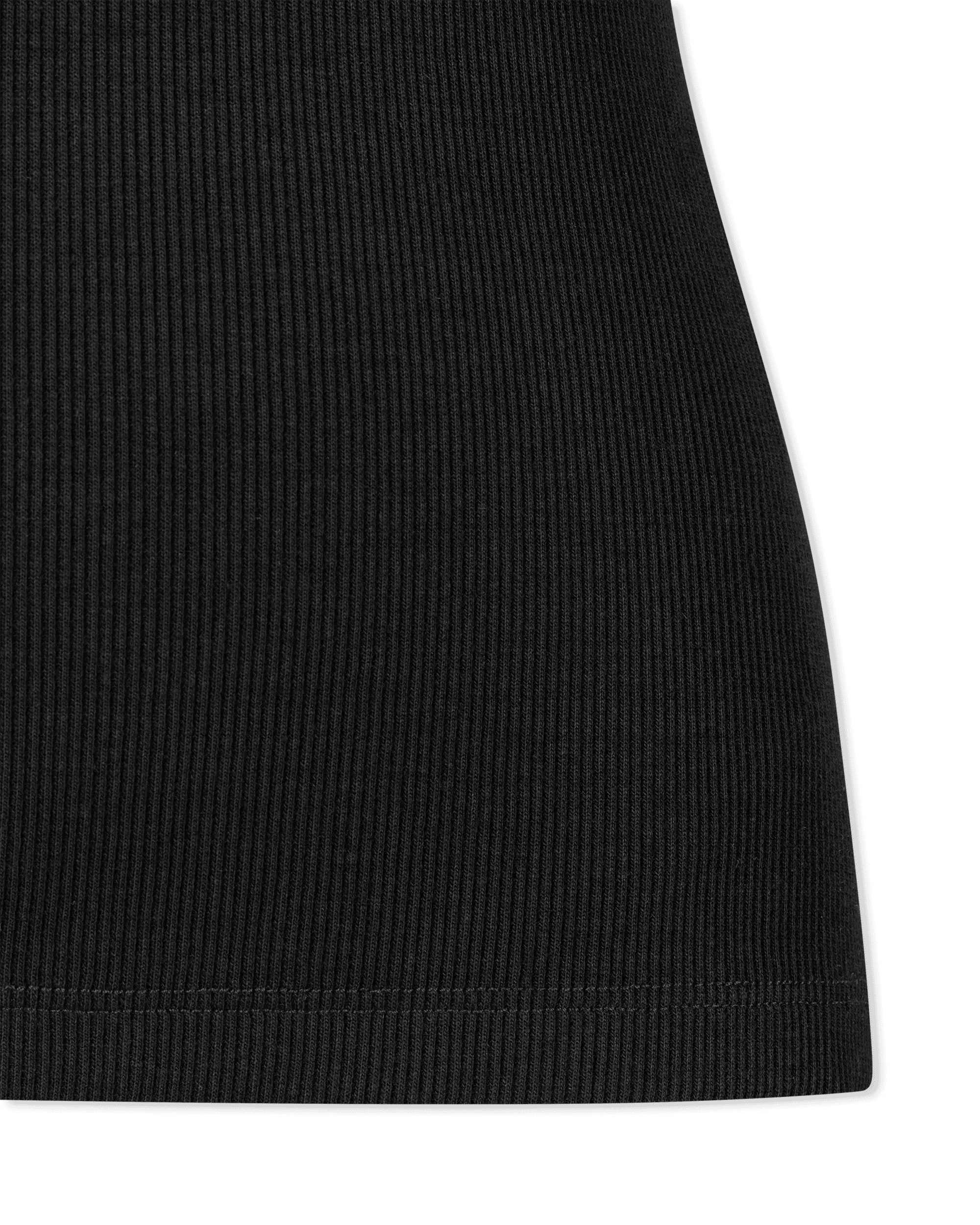 Baroque Buckle Ribbed Tank Top