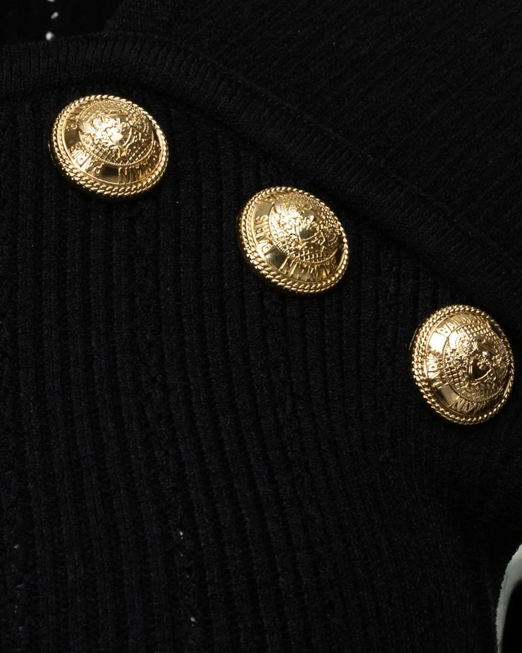 Button Detail Pointelle Top