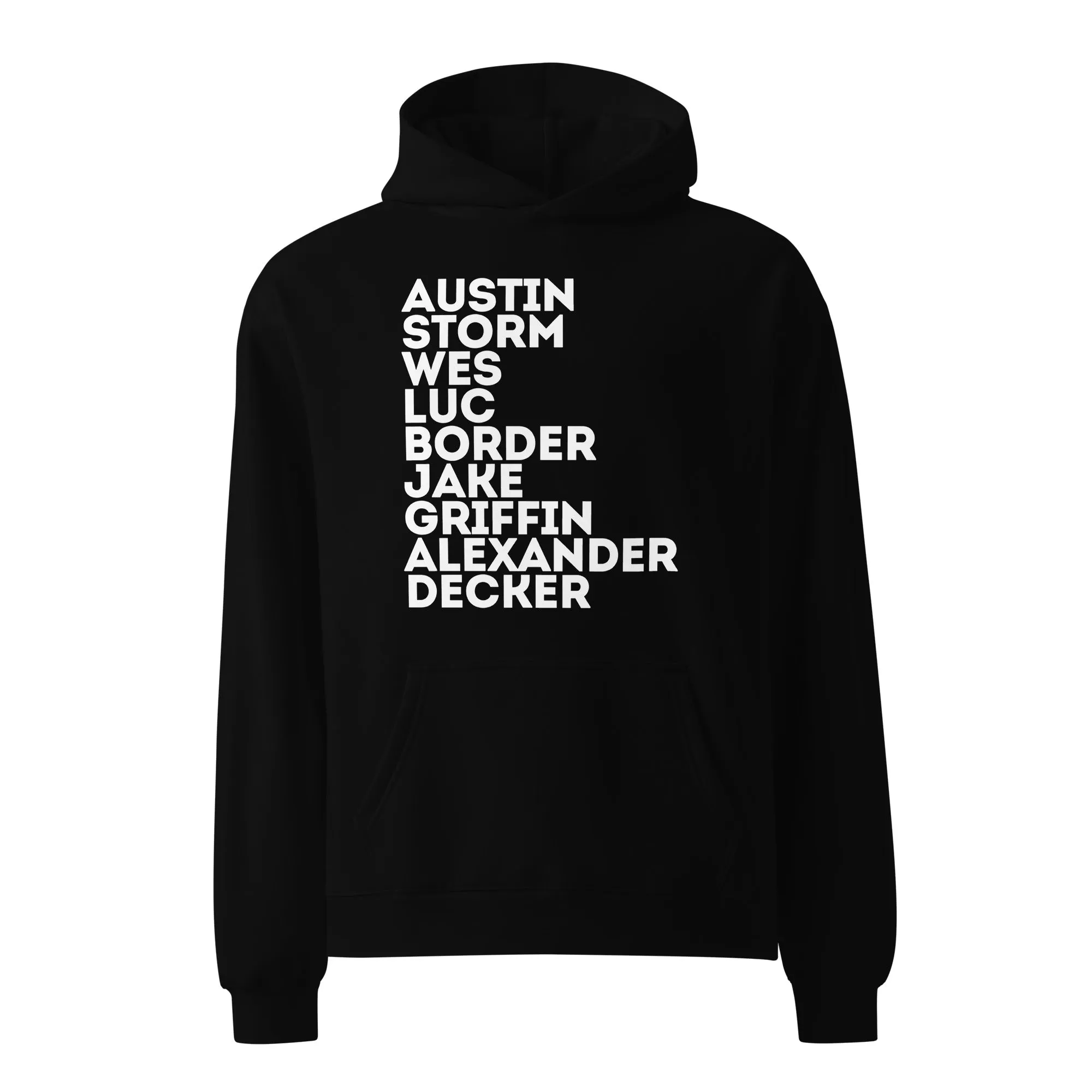 CHOOSE YOUR MONTGOMERY INK BOYFRIEND Unisex oversized hoodie