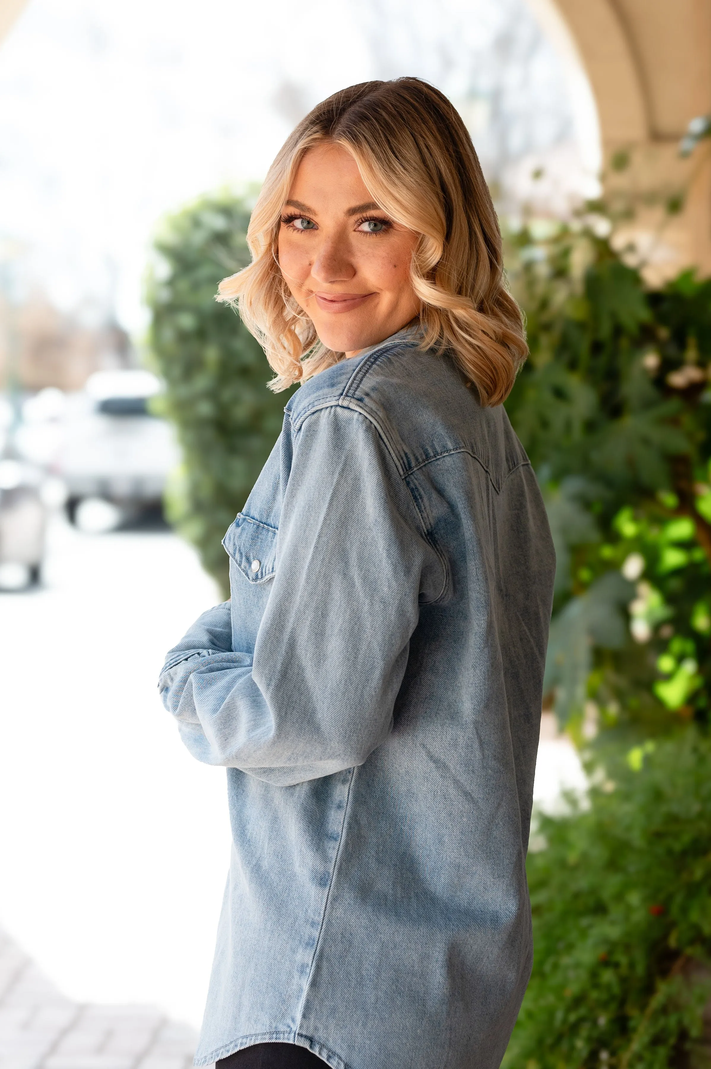 Classic Oversized Relaxed Jean Jacket
