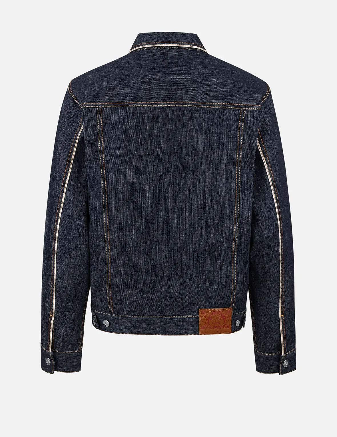 Classic Regular Fit Raw Denim Jacket