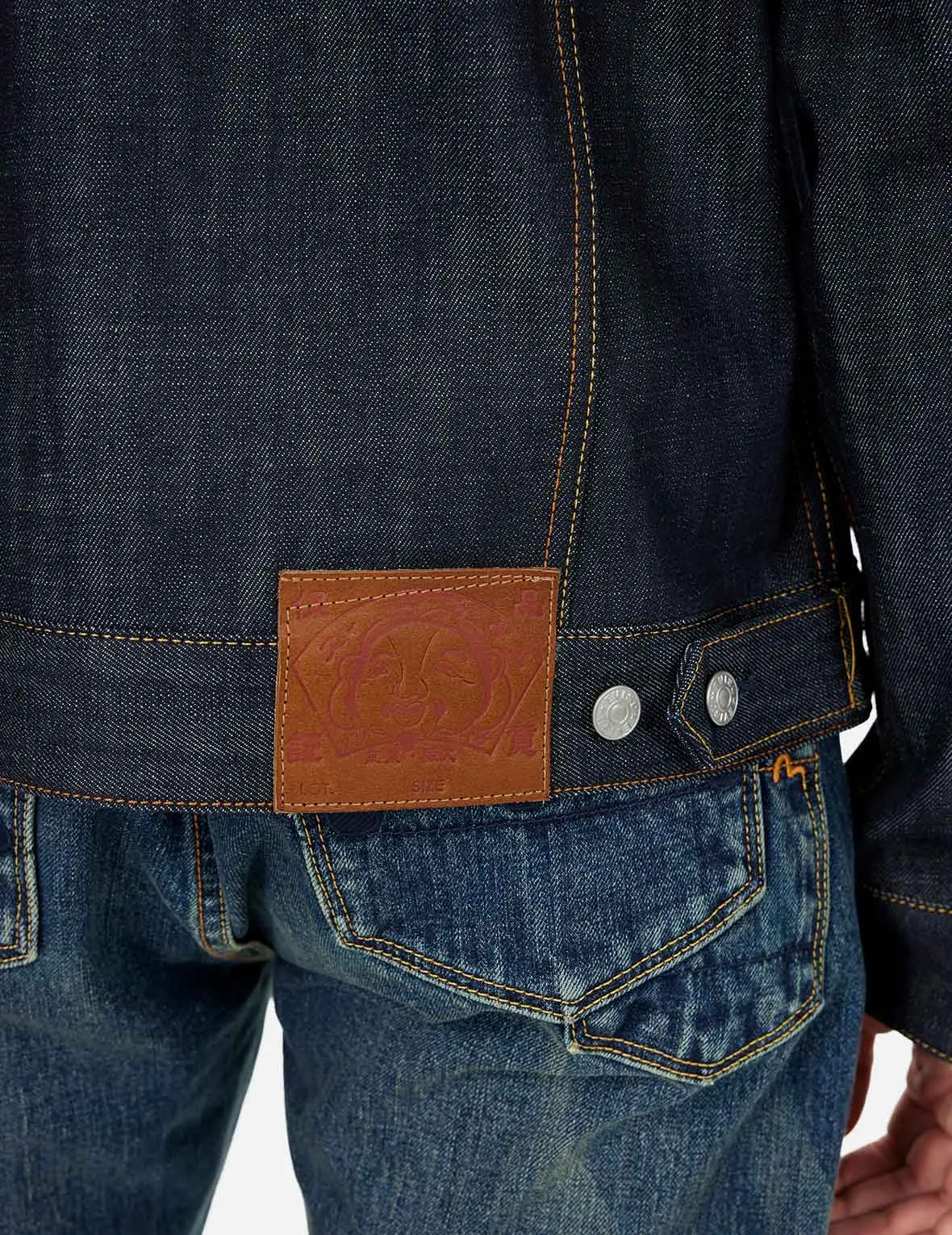 Classic Regular Fit Raw Denim Jacket