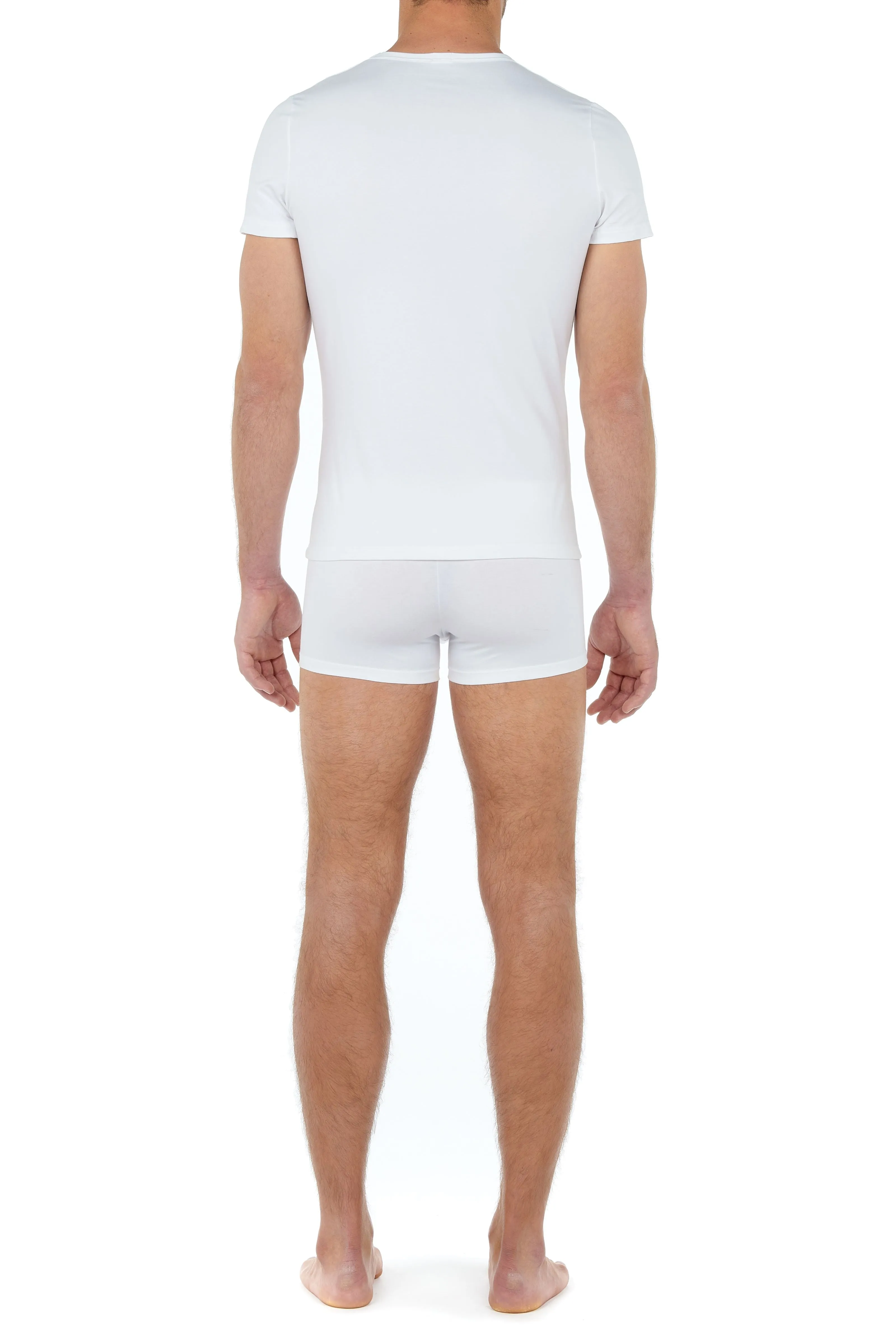 Classic Tee-Shirt V Neck | White 400206-0003