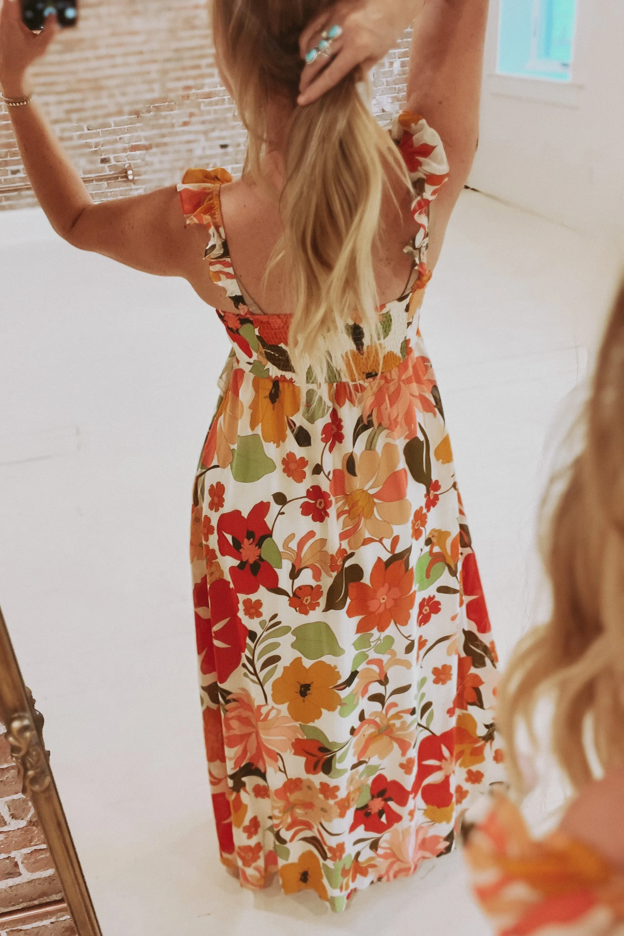 Click Click Bloom Floral Print Maxi