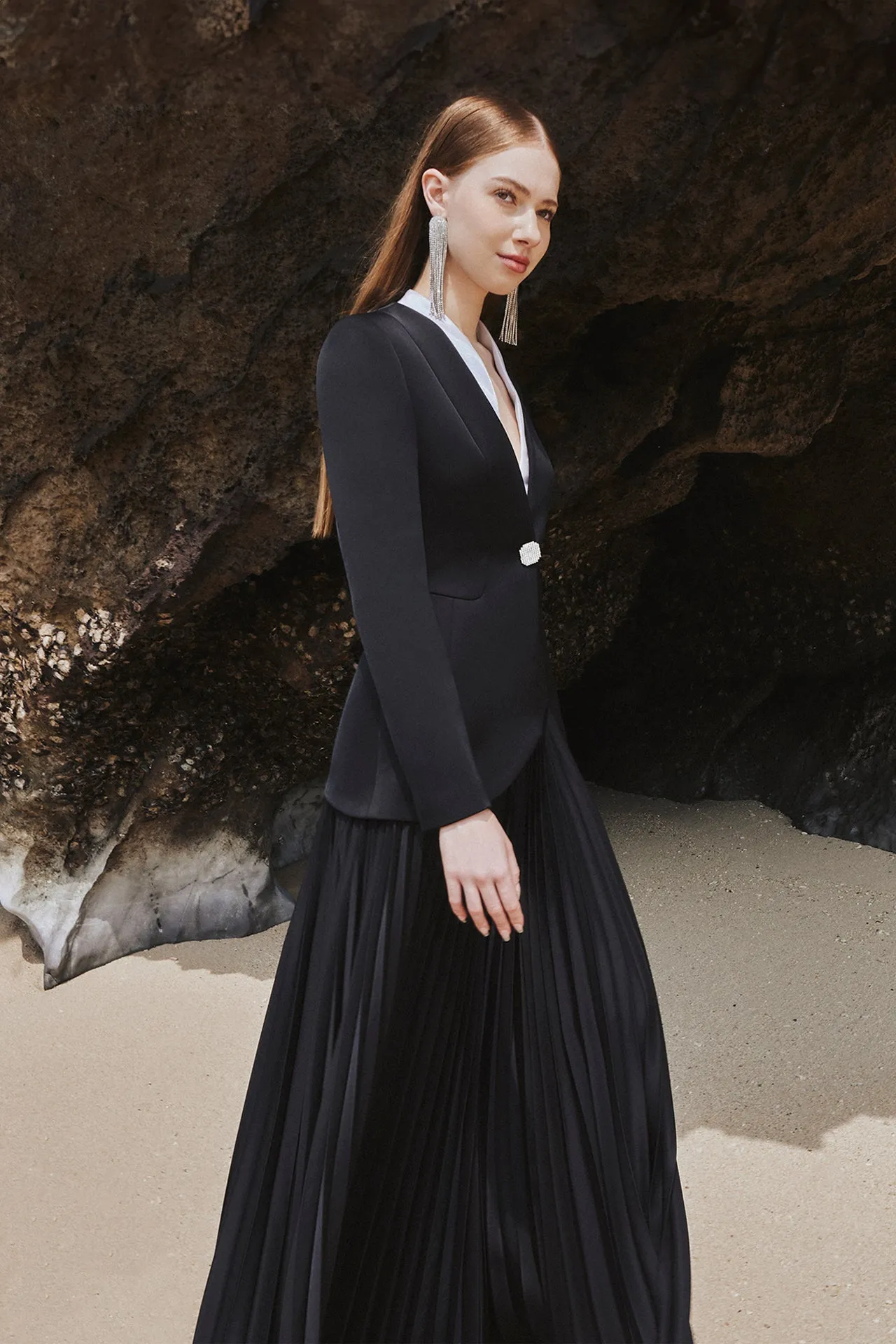 Coat Pleated Dress