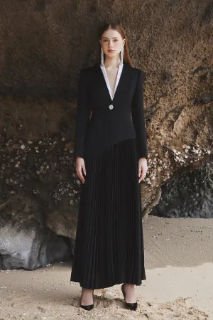 Coat Pleated Dress