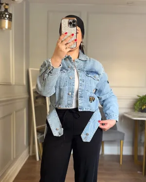 Cropped Denim Jacket