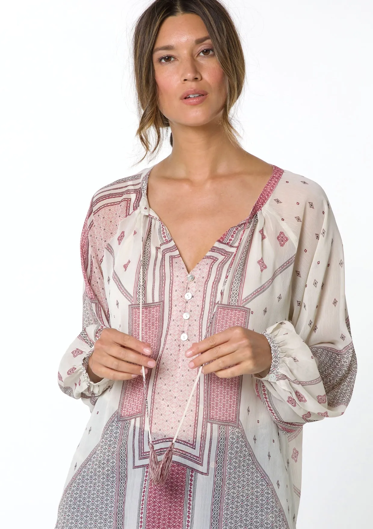 Elena Chiffon Blouse