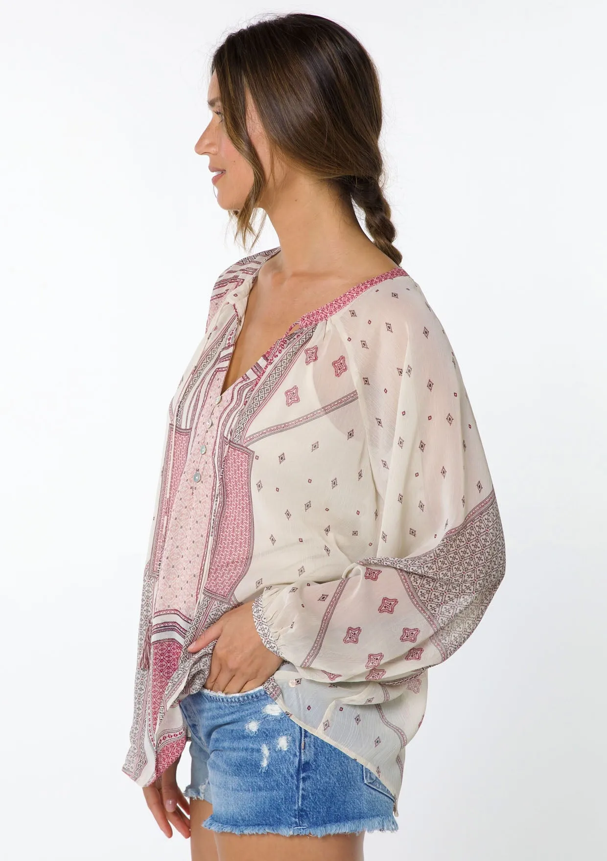 Elena Chiffon Blouse
