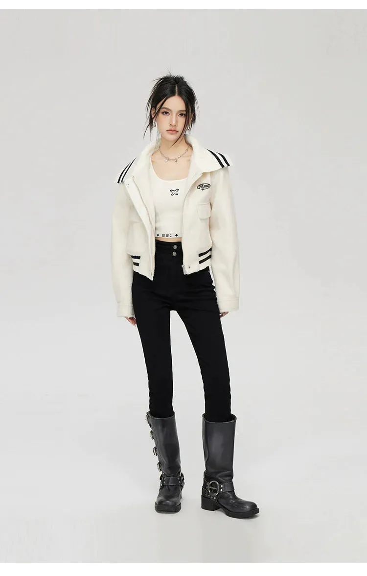 (Final Sale) Black High-Waisted Skinny Jeans