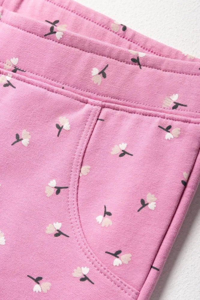 Flower Leggings Pink