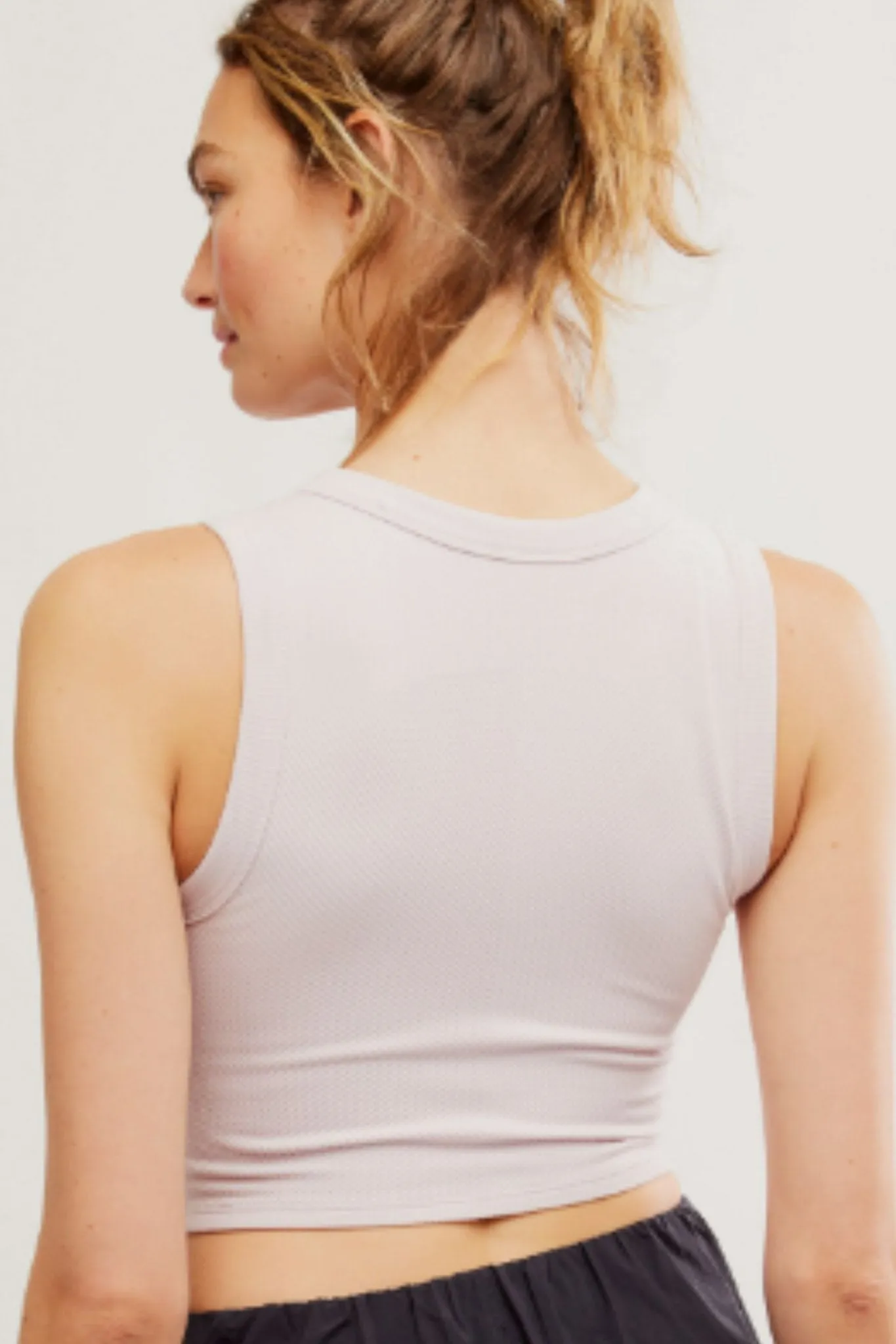 Free People: Free Throw Muscle Tank in Rose Quartz