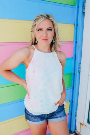 Girly Girl Racer Back Blouse
