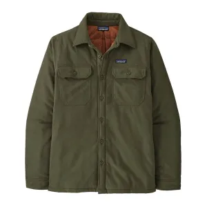 Insulated Organic Cotton Fjord Flannel Shirt - Basin Green