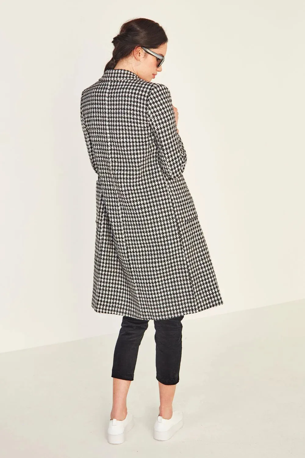 Jude Coat - Houndstooth - LEMON TREE