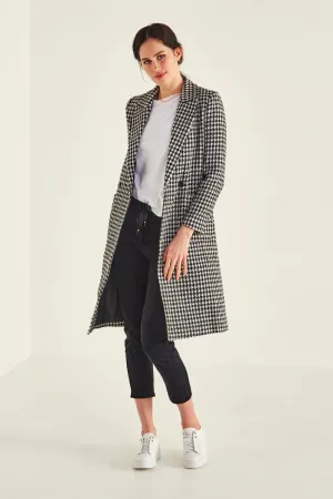 Jude Coat - Houndstooth - LEMON TREE