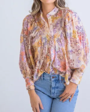 Karlie floral Boho Top