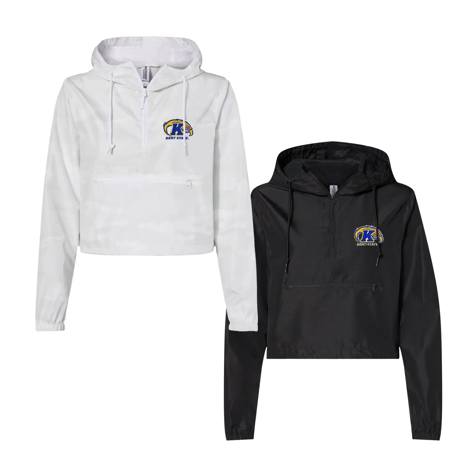 Kent State Crop Windbreaker