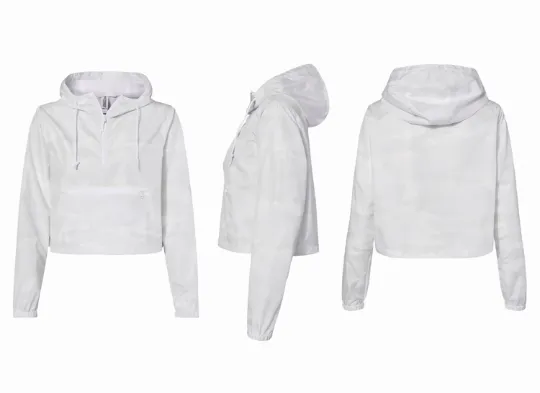 Kent State Crop Windbreaker