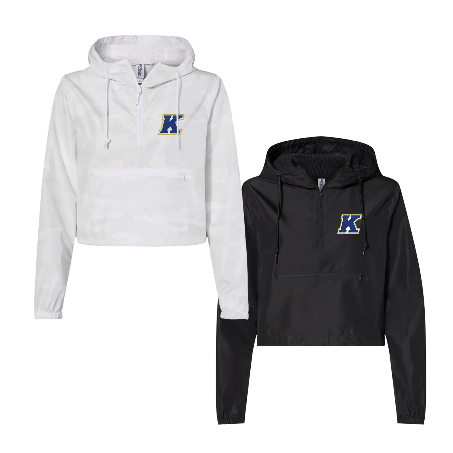 Kent State Crop Windbreaker