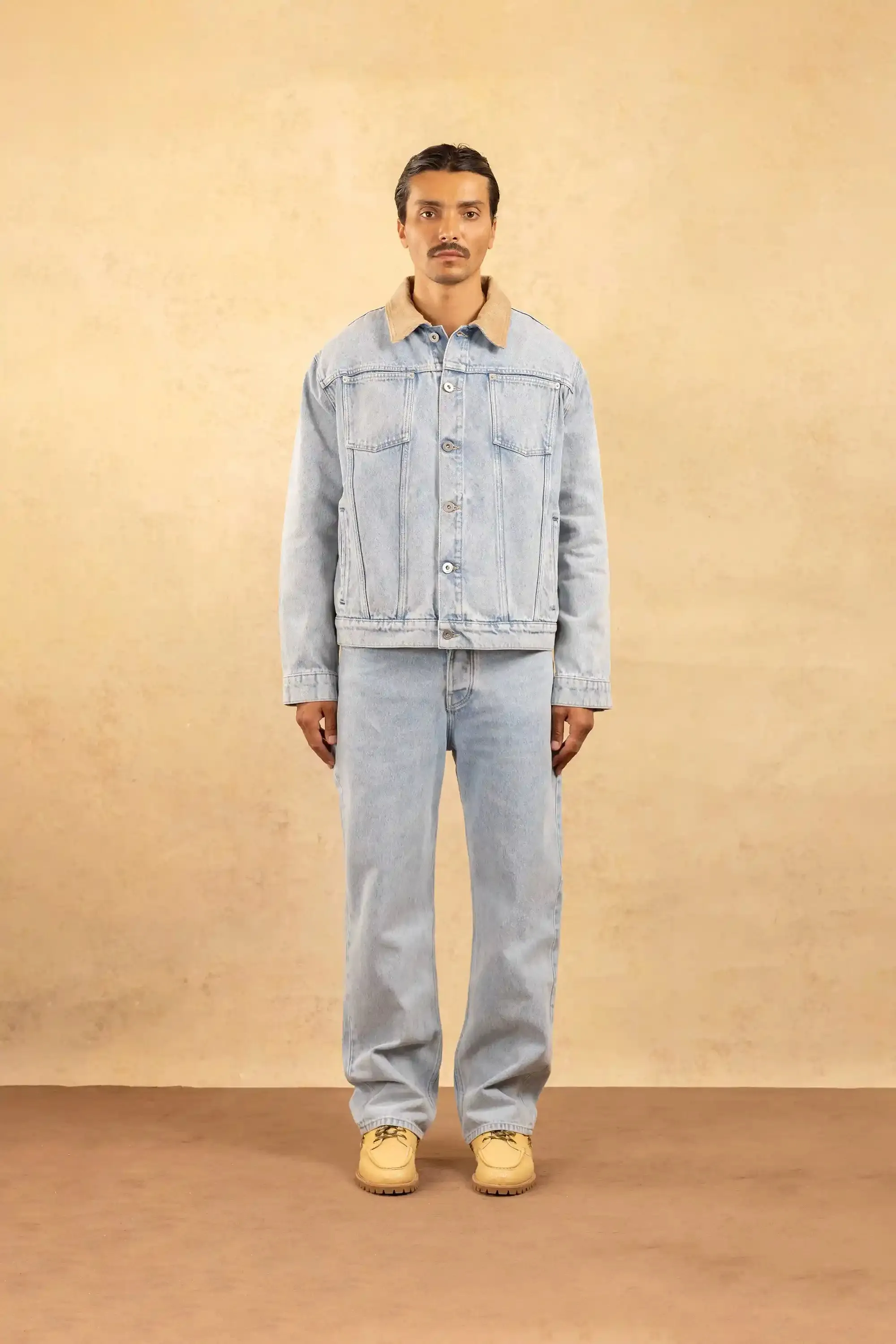 La Veste Jean Délavée