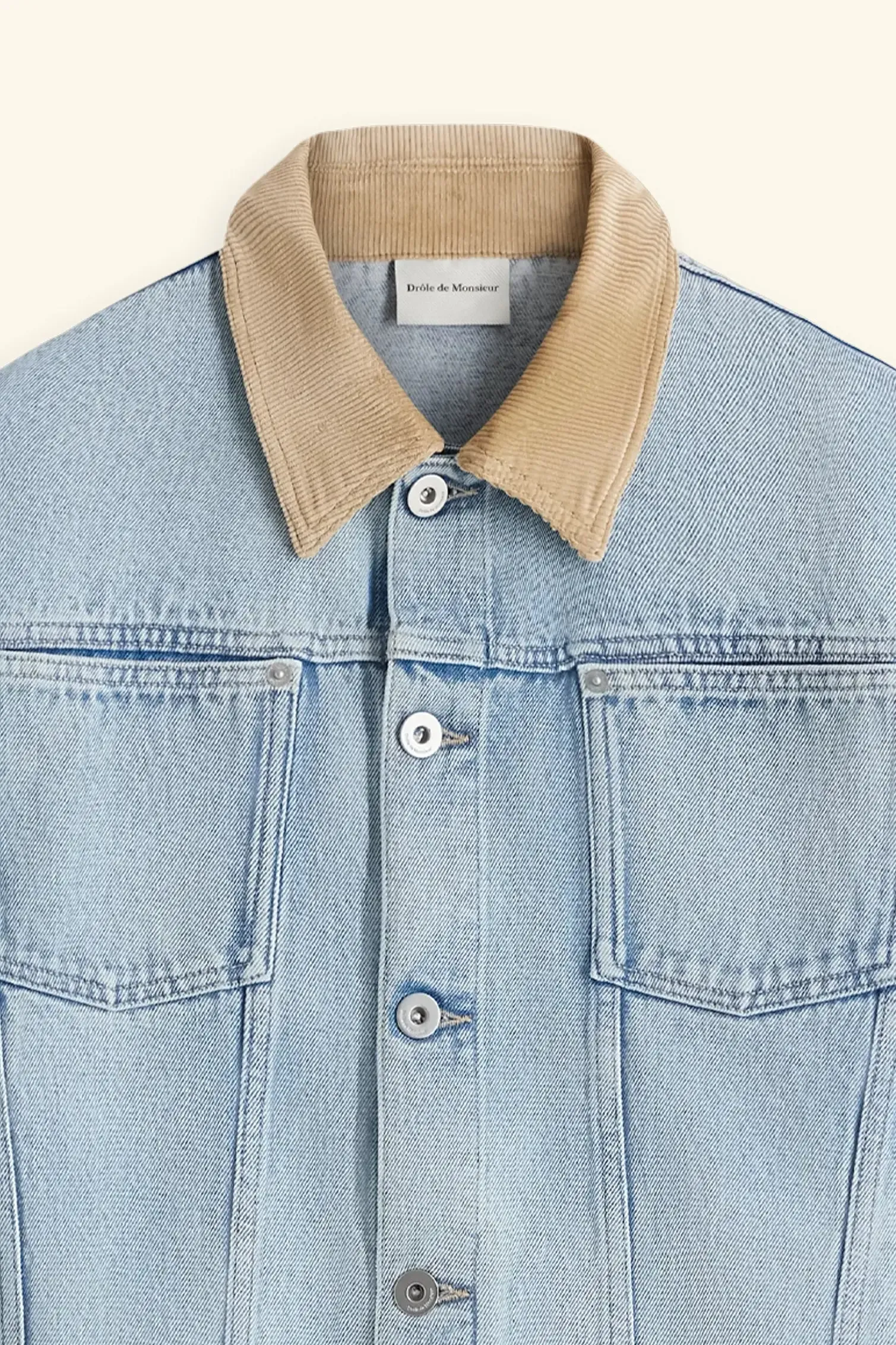 La Veste Jean Délavée