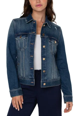 Liverpool's Classic Jean Jacket (Town Crest)