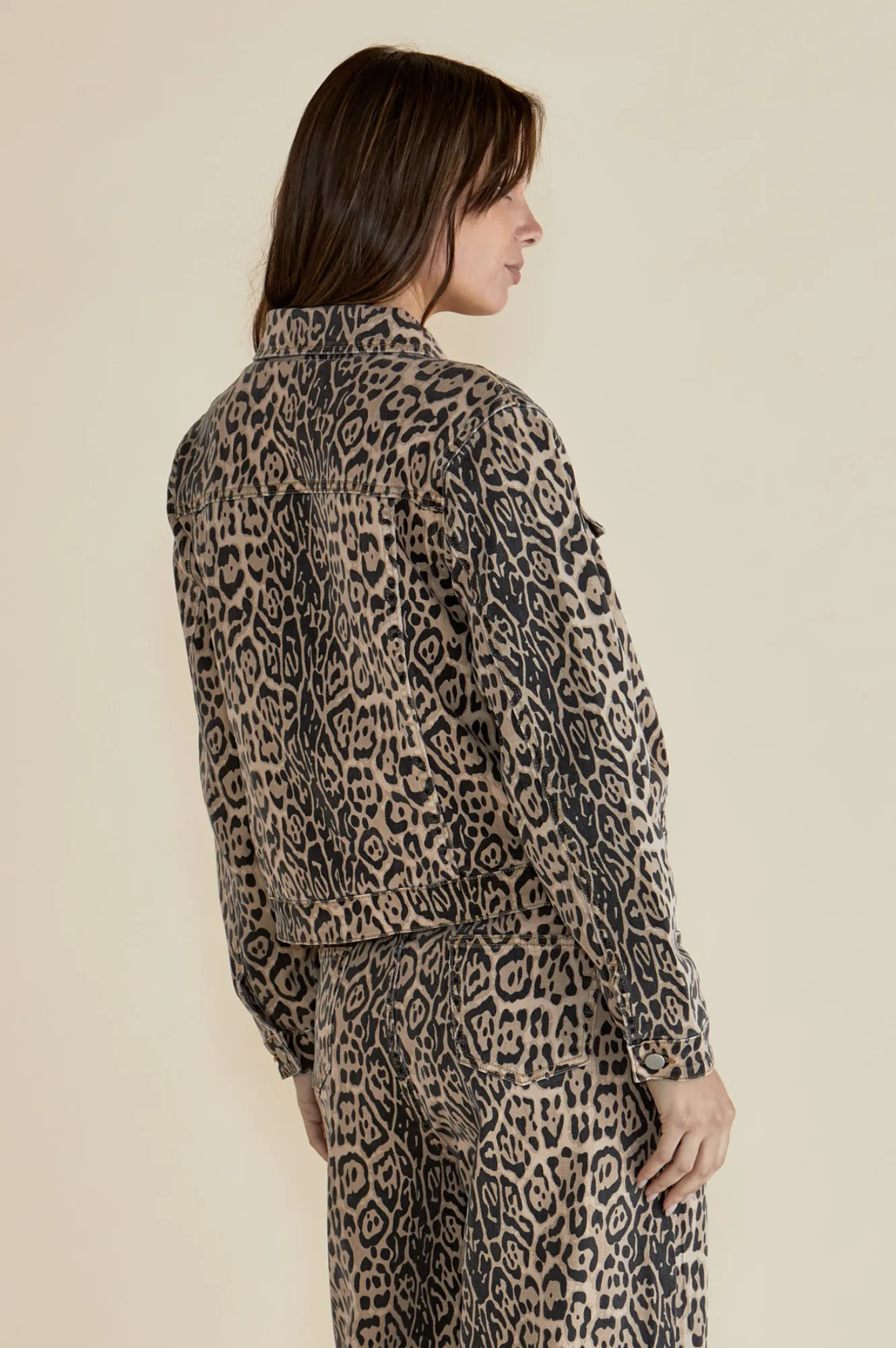 Lucca Leopard Print Jacket - Leopard