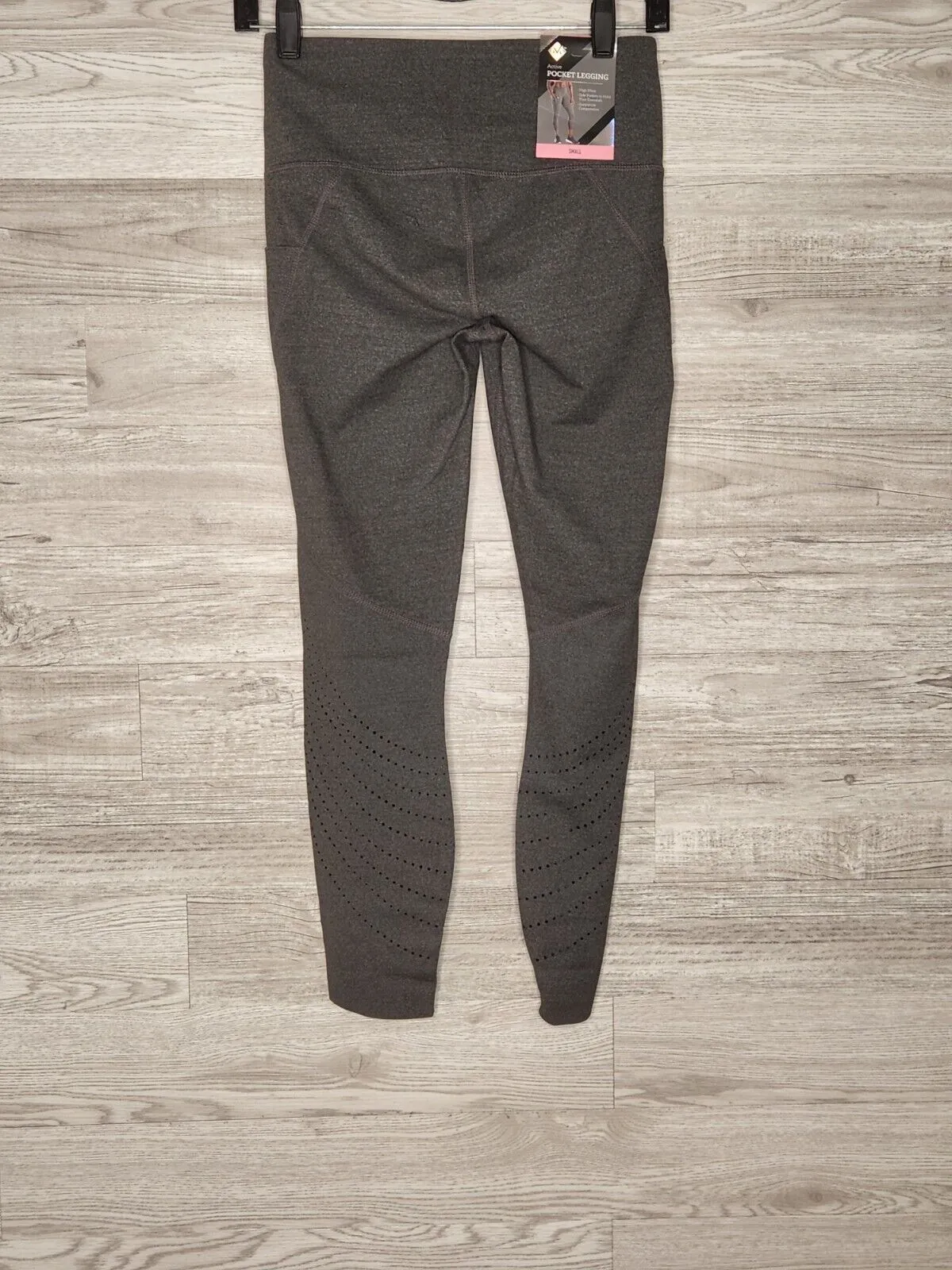 Member's Mark Women's Gray High Waist Active Compression Pocket Legging