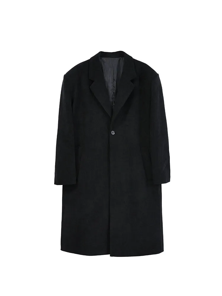 Oversized Boxy Longline Coat