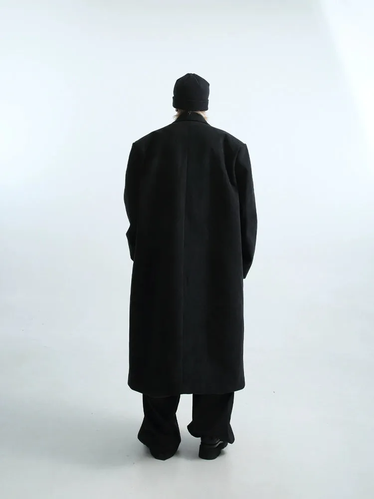 Oversized Boxy Longline Coat