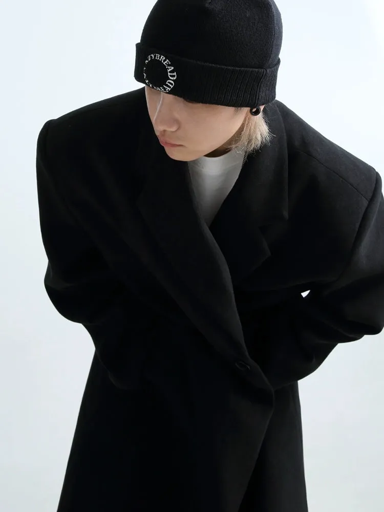 Oversized Boxy Longline Coat