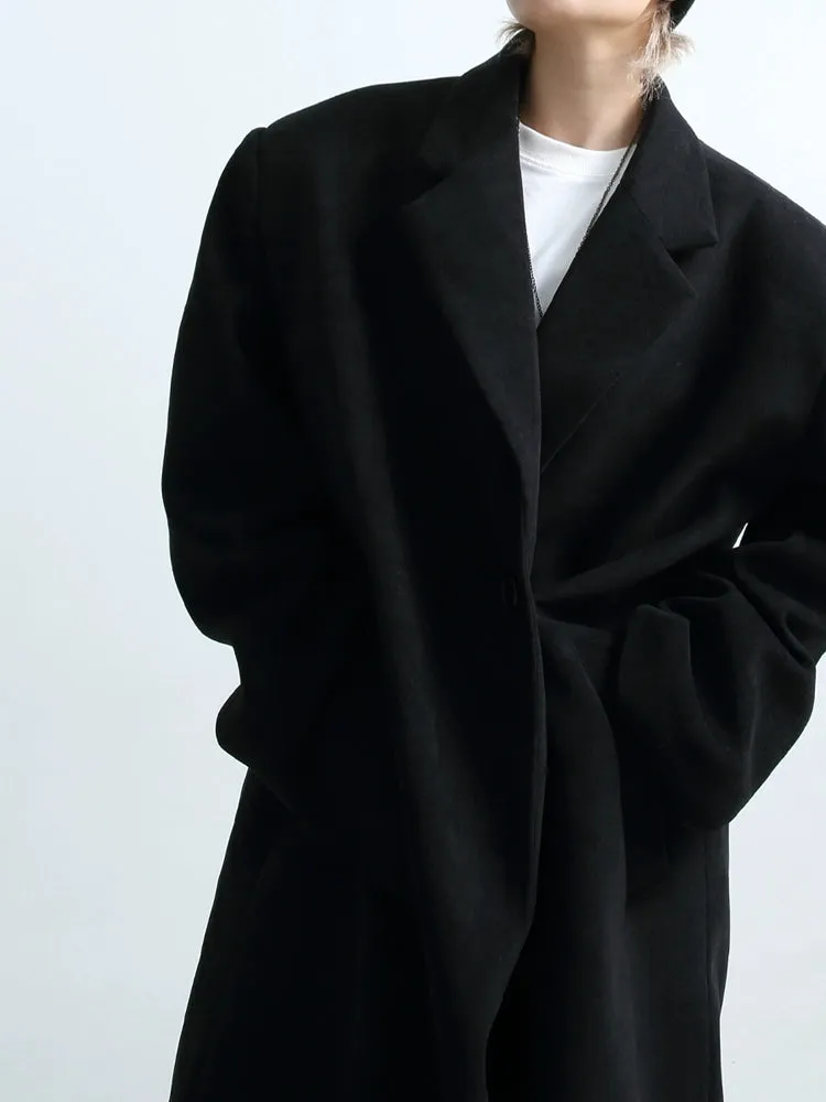 Oversized Boxy Longline Coat