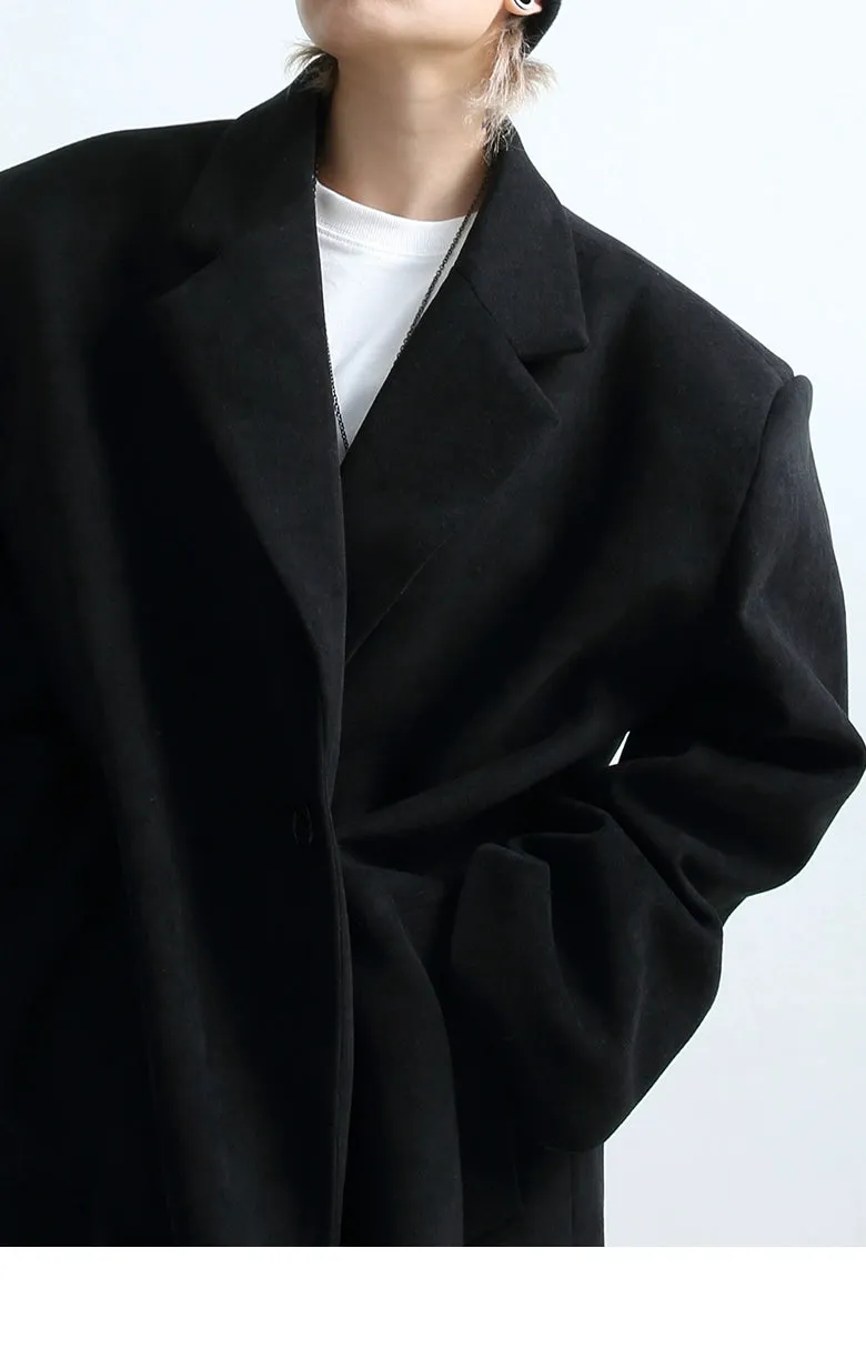 Oversized Boxy Longline Coat