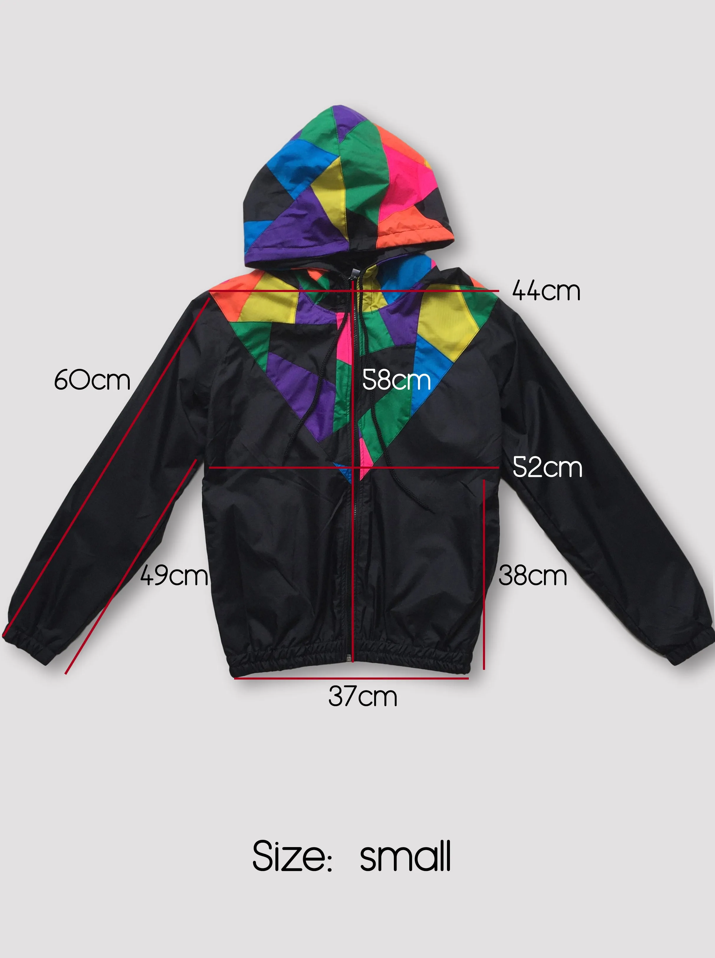 Patchwork Windcheater Jacket