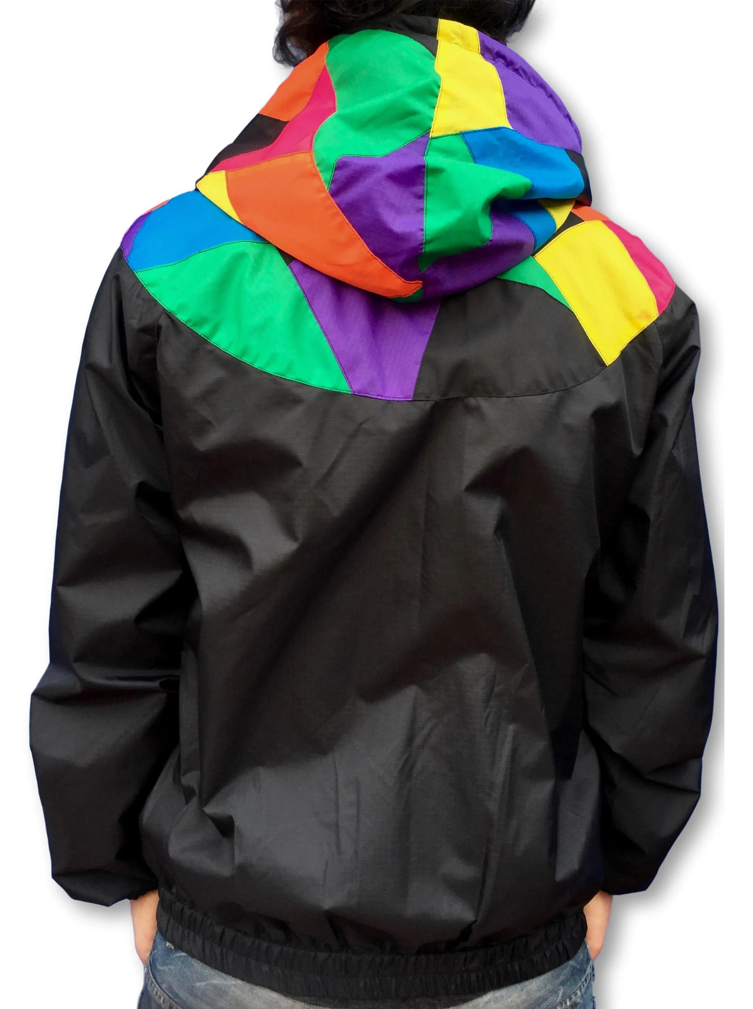 Patchwork Windcheater Jacket