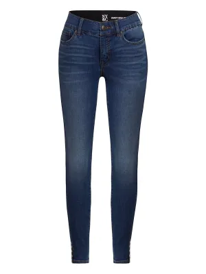 Petite Mya Curvy High-Waisted Sculpting No Gap Super-Skinny Jeans
