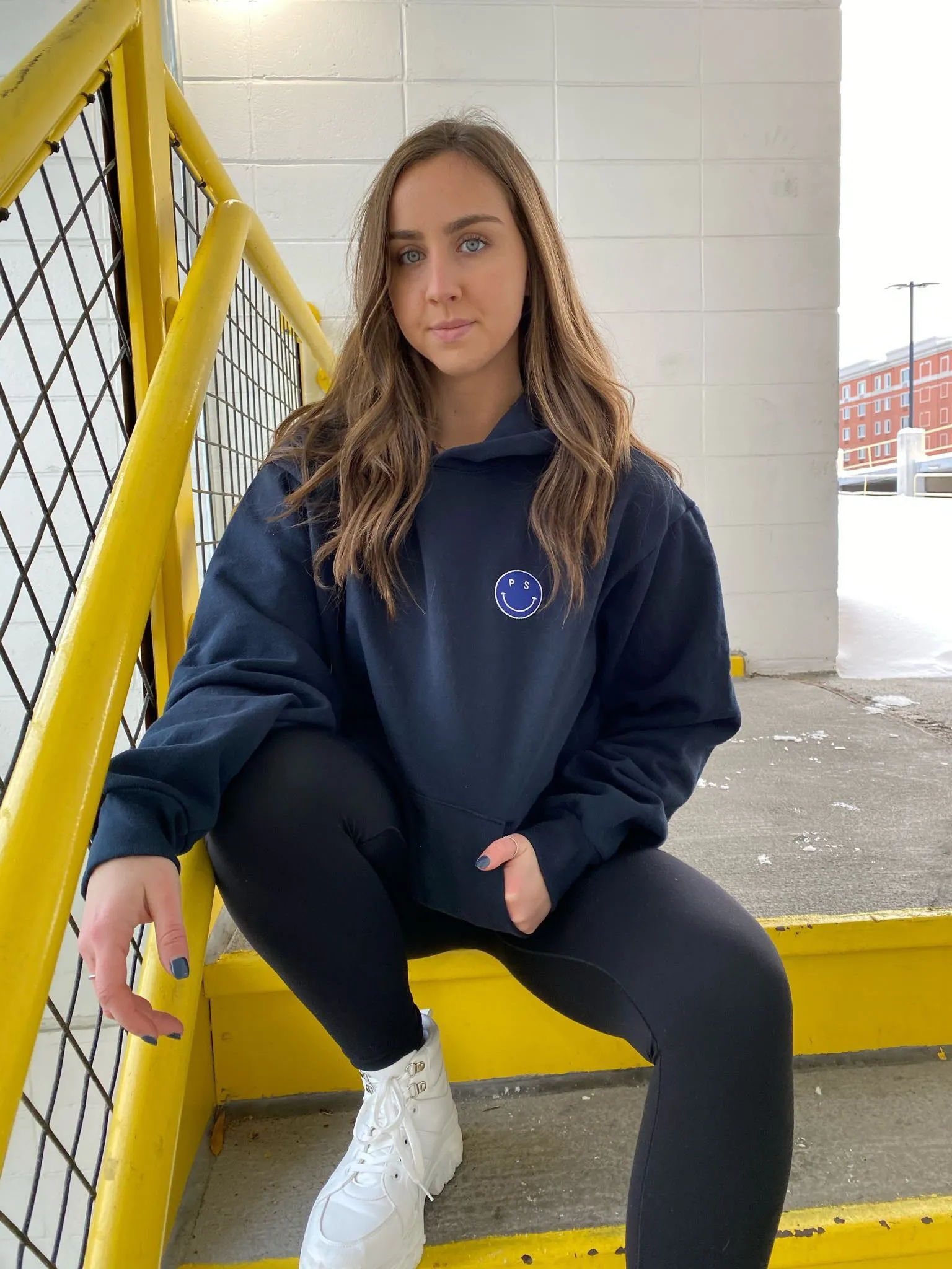 PS Smile Heavy Weight Hoodie