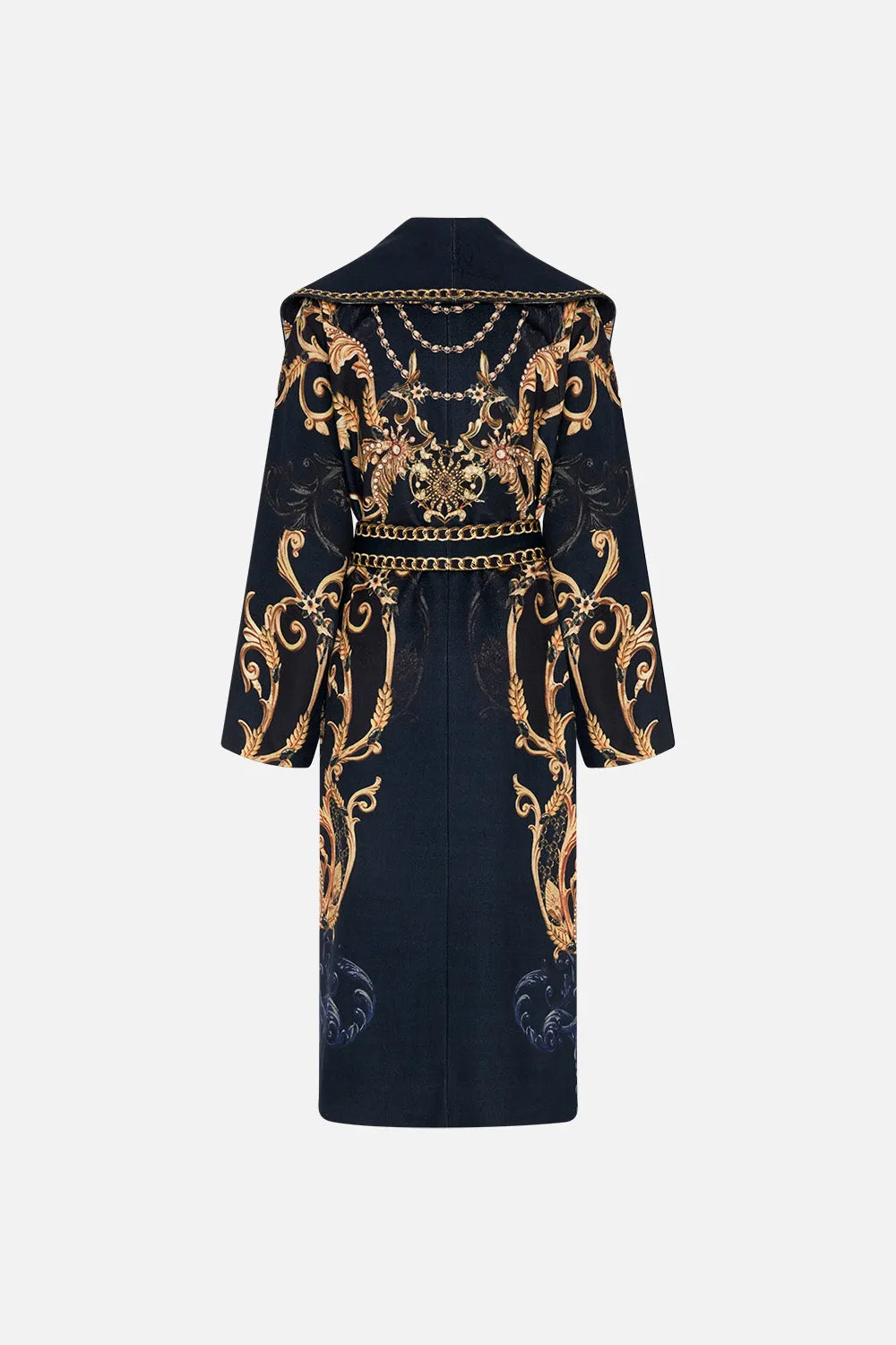 SHAWL COLLAR COAT MOONLIGHT MELODIES