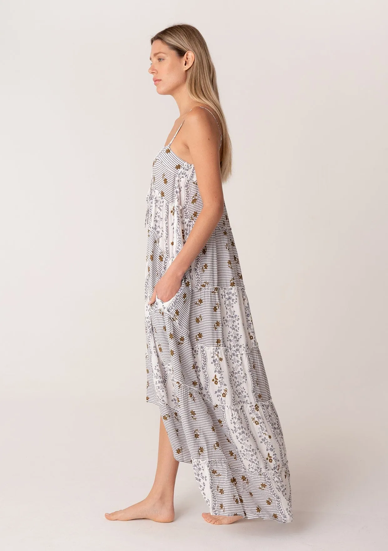 Spin For Me Floral Maxi Dress