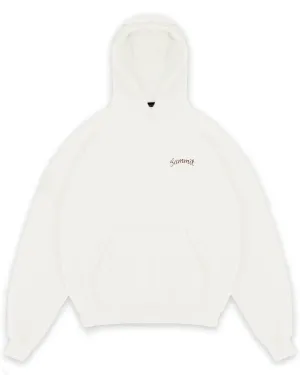 Summit Hoodie Chain Stitch Off White