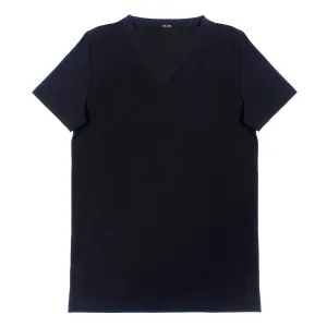 Supreme Cotton Tee-Shirt V Neck | Black 401331-0004
