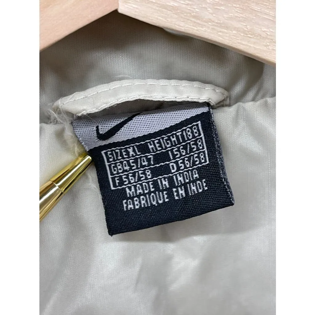 Vintage 2000's Nike Two-Tone Tonal Swoosh Lightweight Full Zip Jacket