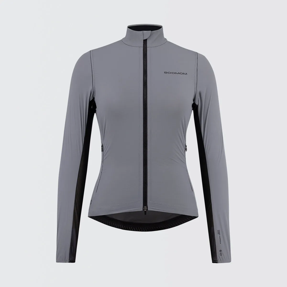 Women's All-Round Switchable Wind Jacket - Slate Gray