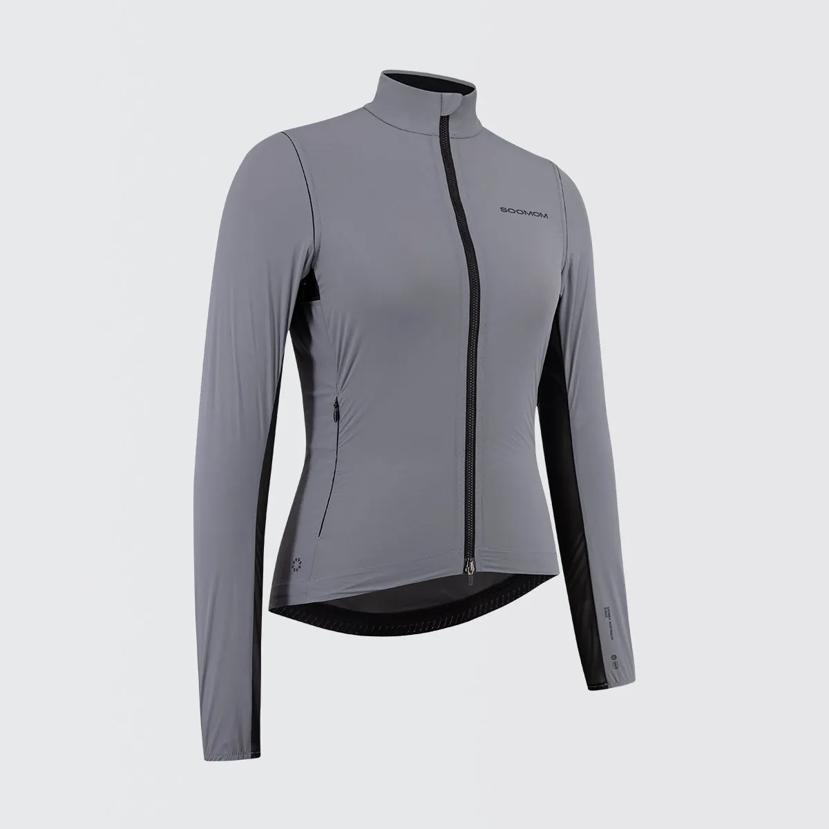 Women's All-Round Switchable Wind Jacket - Slate Gray