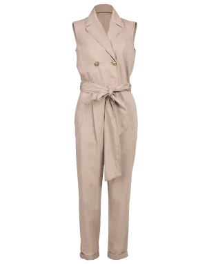 Wrap Belt Jumpsuit